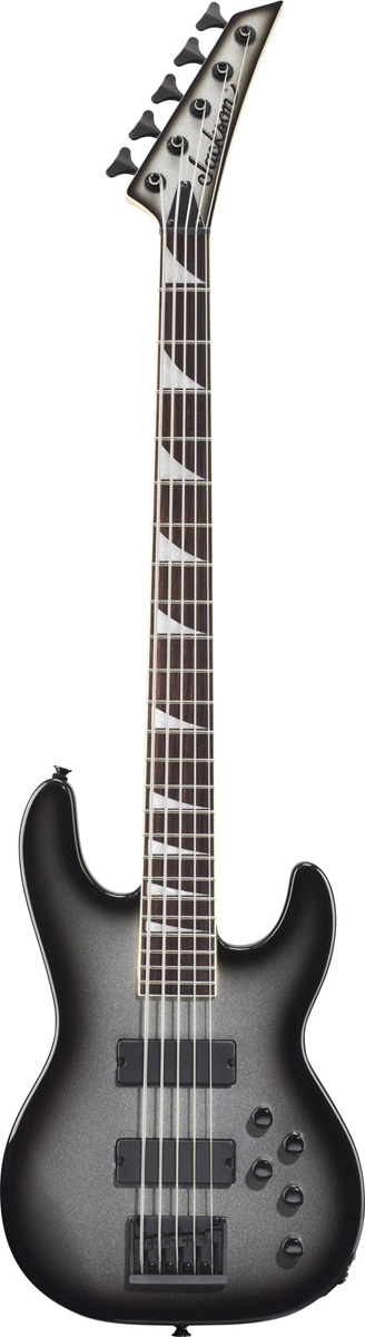 Jackson Jackson JS3V Concert Electric Bass, 5-String - Silverburst