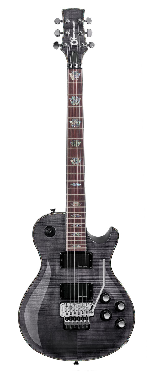 Charvel Charvel DS-1 FR Electric Guitar with Floyd Rose - Transparent Black