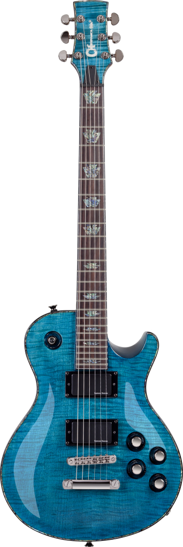 Charvel Charvel DS-1 ST Electric Guitar - Transparent Blue Smear
