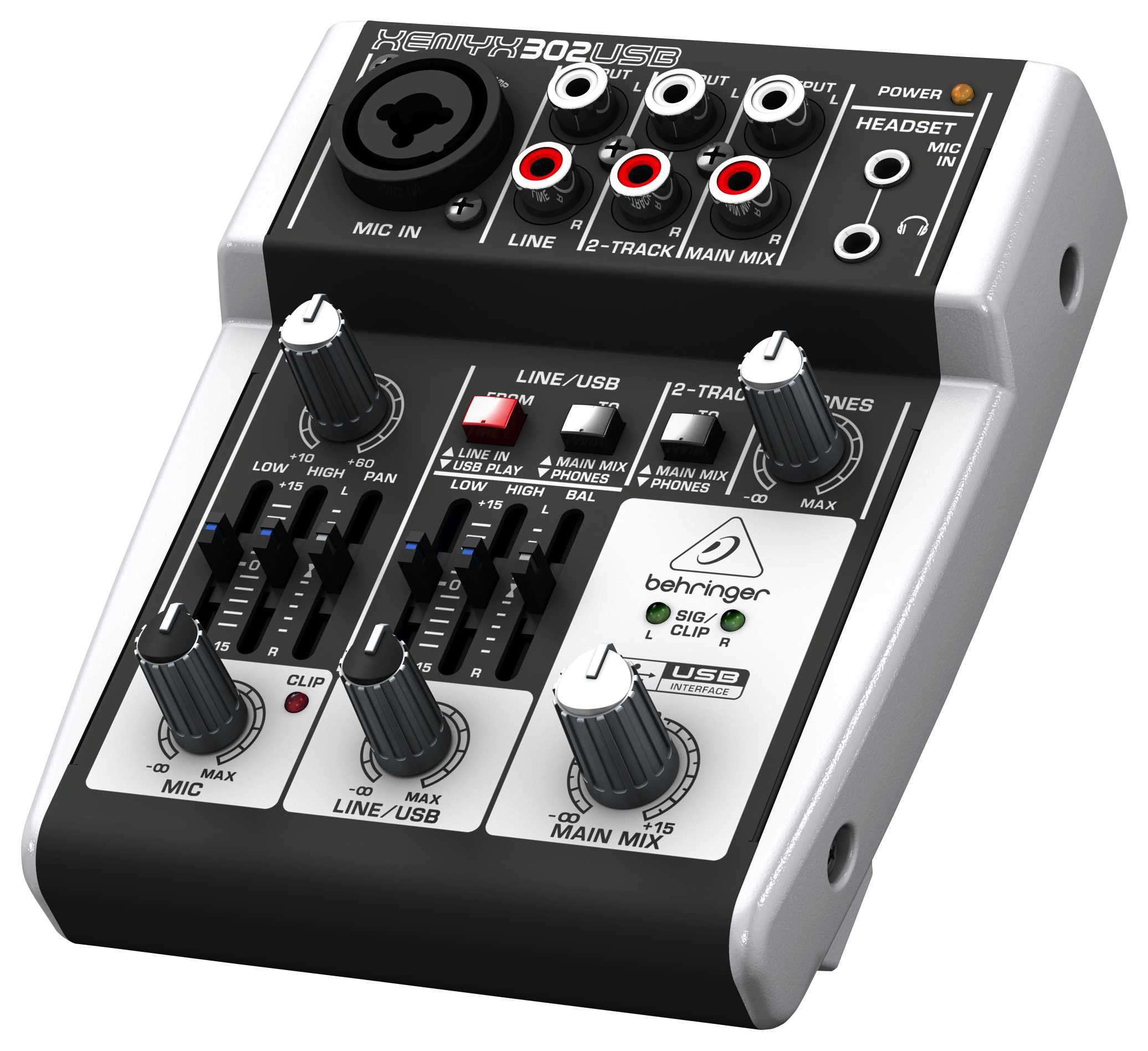 Behringer Behringer 302USB USB Audio Mixer and Interface