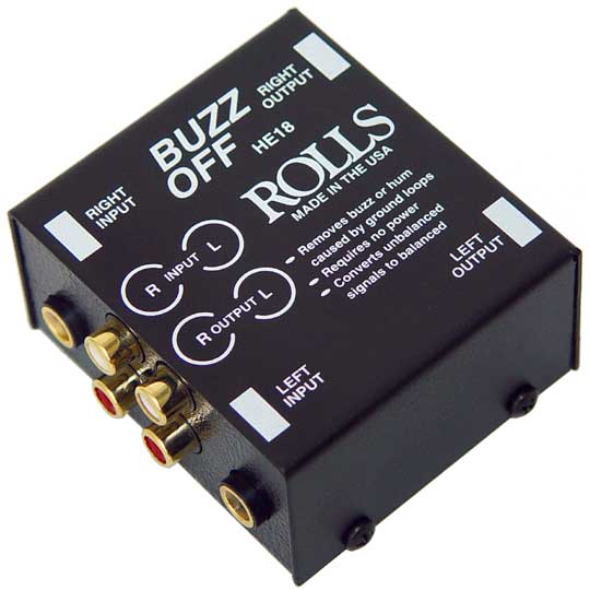 Rolls Rolls HE18 Buzz Off Hum & Buzz Eliminator