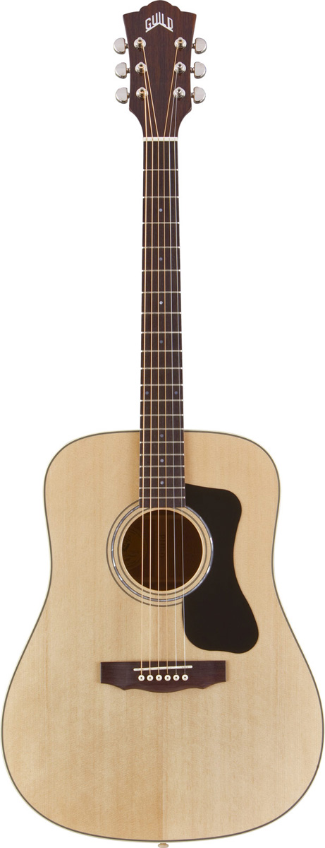 Guild Guild D-140 Dreadnought Acoustic Guitar with Case - Natural