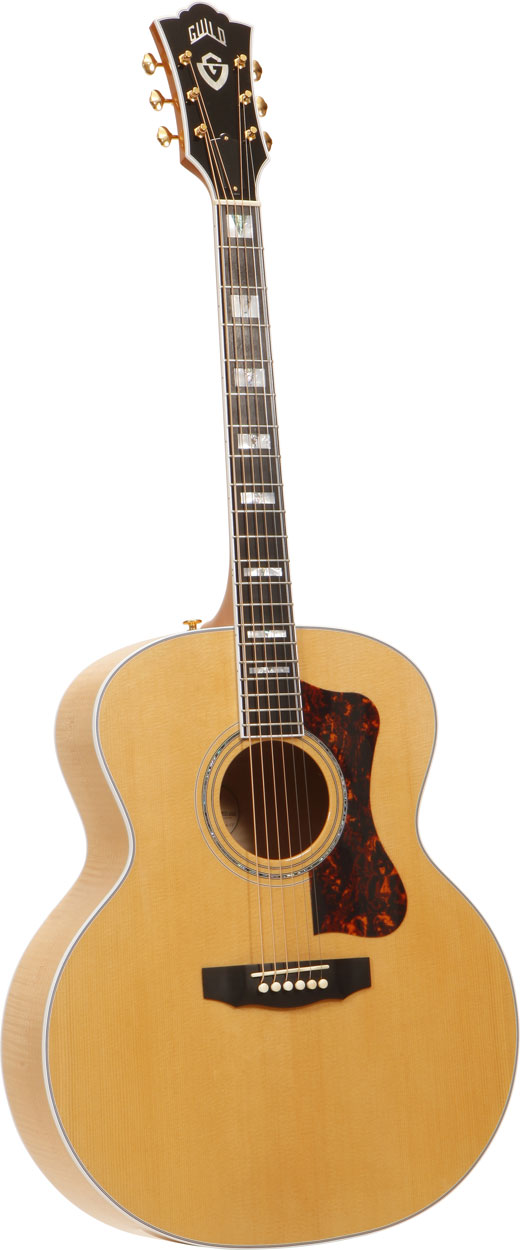 Guild Guild F50 Jumbo Acoustic Guitar with Case - Blonde