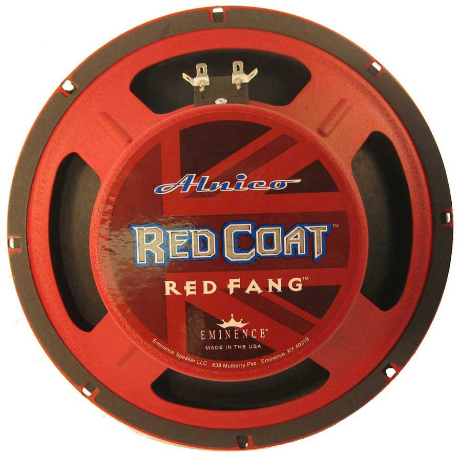 Eminence Eminence Red Fang Vintage Guitar Speaker, 50 W, 10 Inch