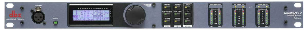 DBX dbx DriveRack PX Speaker Optimizer w/Measurement Microphone