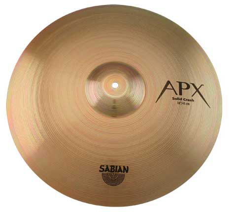 Sabian Sabian APX Solid Crash Cymbal (18 and 20 Inch Pack)