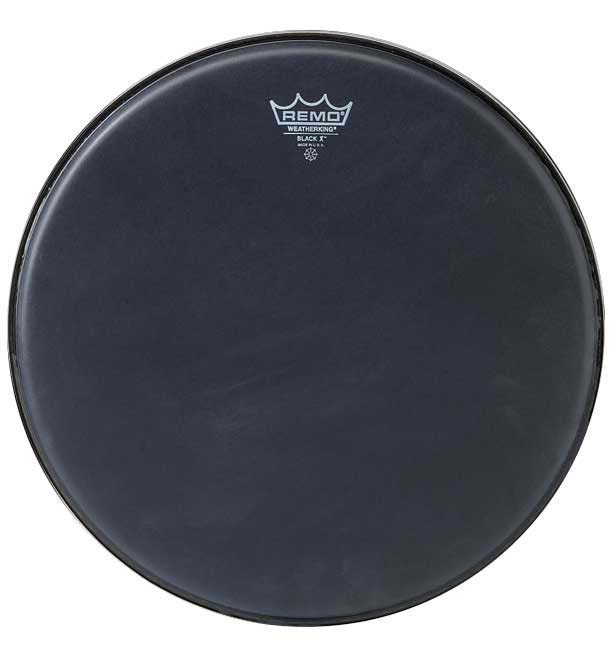 Remo Remo Emperor-Weight Black-X Snare Drumhead (13 Inch)