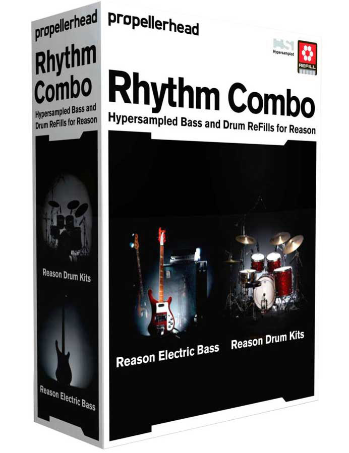 Propellerhead Propellerhead Rhythm Combo Bass and Drum ReFills Bundle, Mac/PC