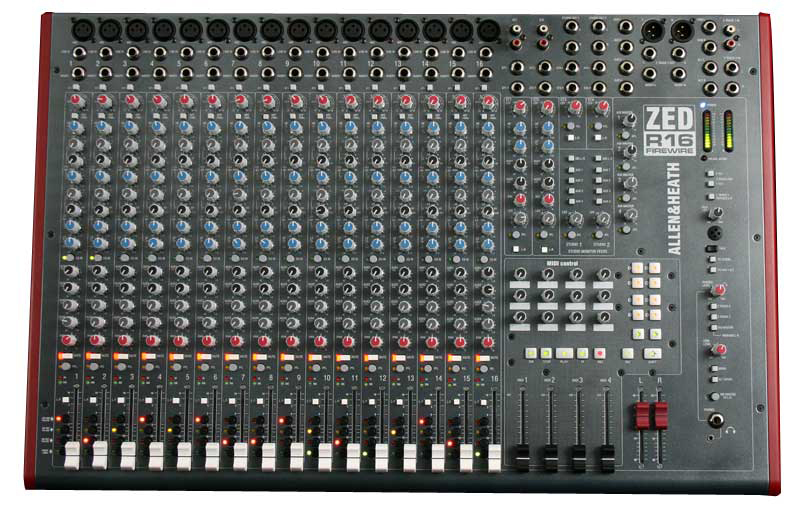 Allen and Heath Allen and Heath ZED-R16 Mixer, 16-Channel