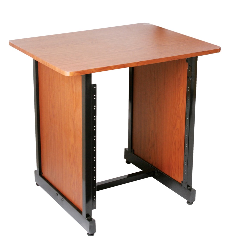 On-Stage On-Stage WSR7500 Workstation Rack Cabinet - Rosewood Black