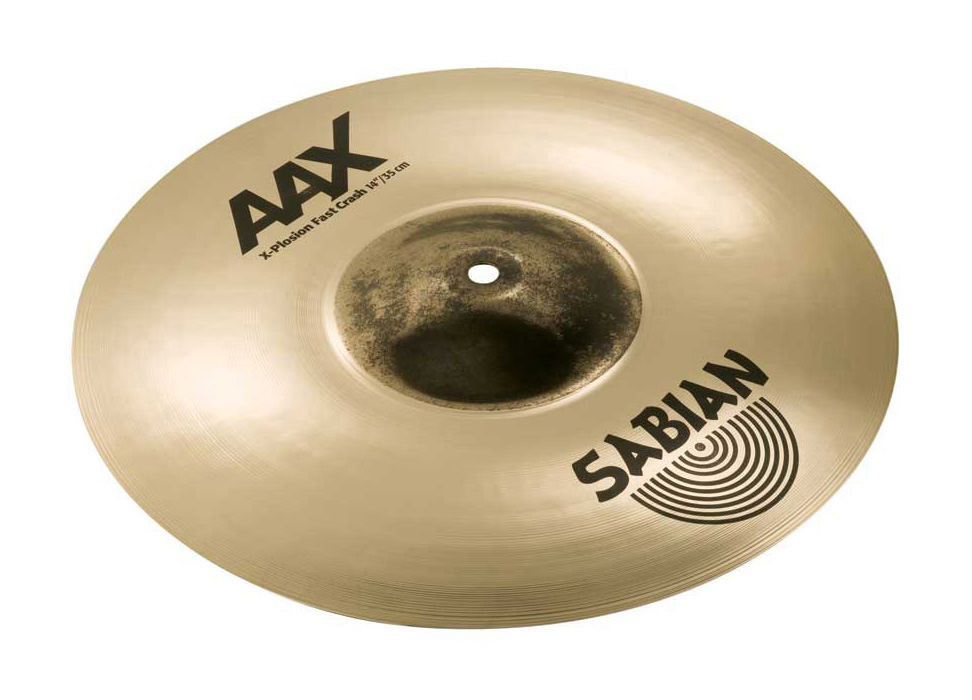 Sabian Sabian AAX X-Plosion Fast Crash Cymbal, Brilliant Finish - Brilliant Finish (14 Inch)