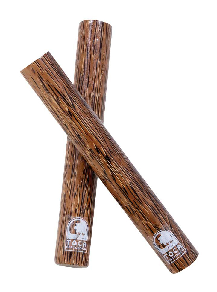Toca Toca Percussion 8 Inch Palm Wood Claves (8 Inch)