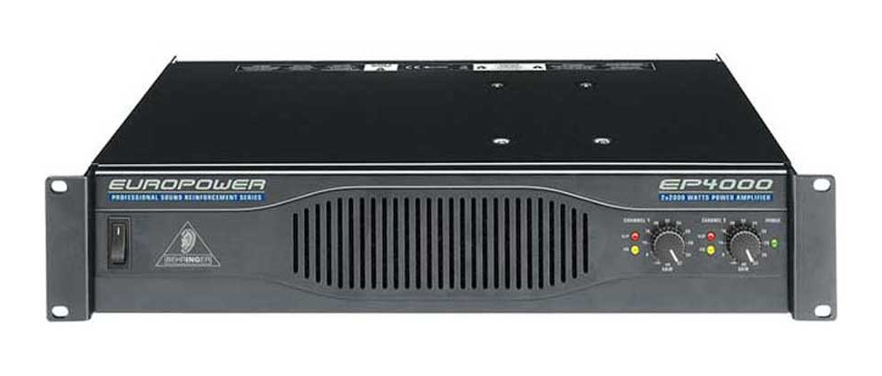 Behringer Behringer EP4000 Power Amplifier, 4000 Watts