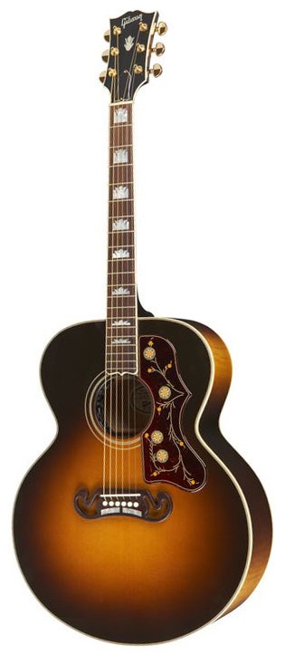 Gibson Gibson J-200 Super Jumbo Standard Acoustic-Electric Guitar - Vintage Sunburst