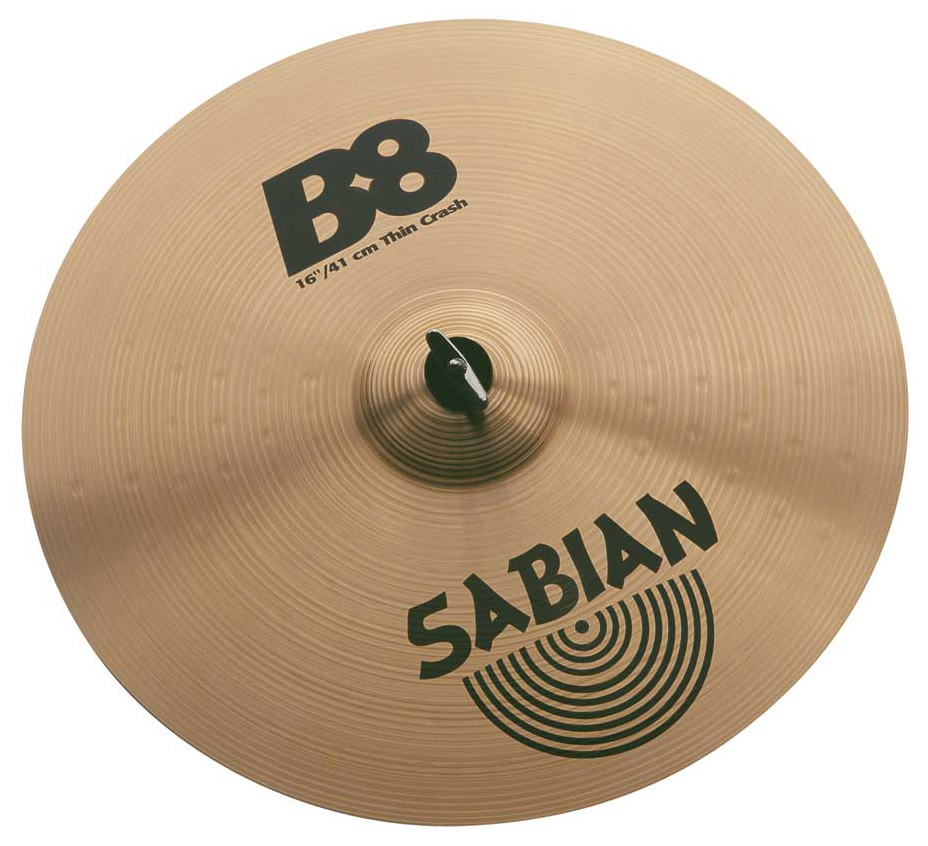 Sabian Sabian B8 Bronze Thin Crash Cymbal (16 Inch)