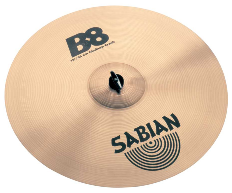Sabian Sabian B8 Medium Crash Cymbal, 18 Inch (18 Inch)