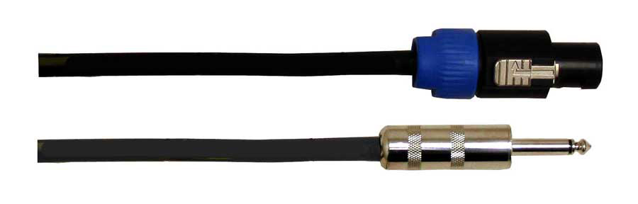 CBI CBI 1/4 in. Male and Speakon Economy Speaker Cable (25 Foot)