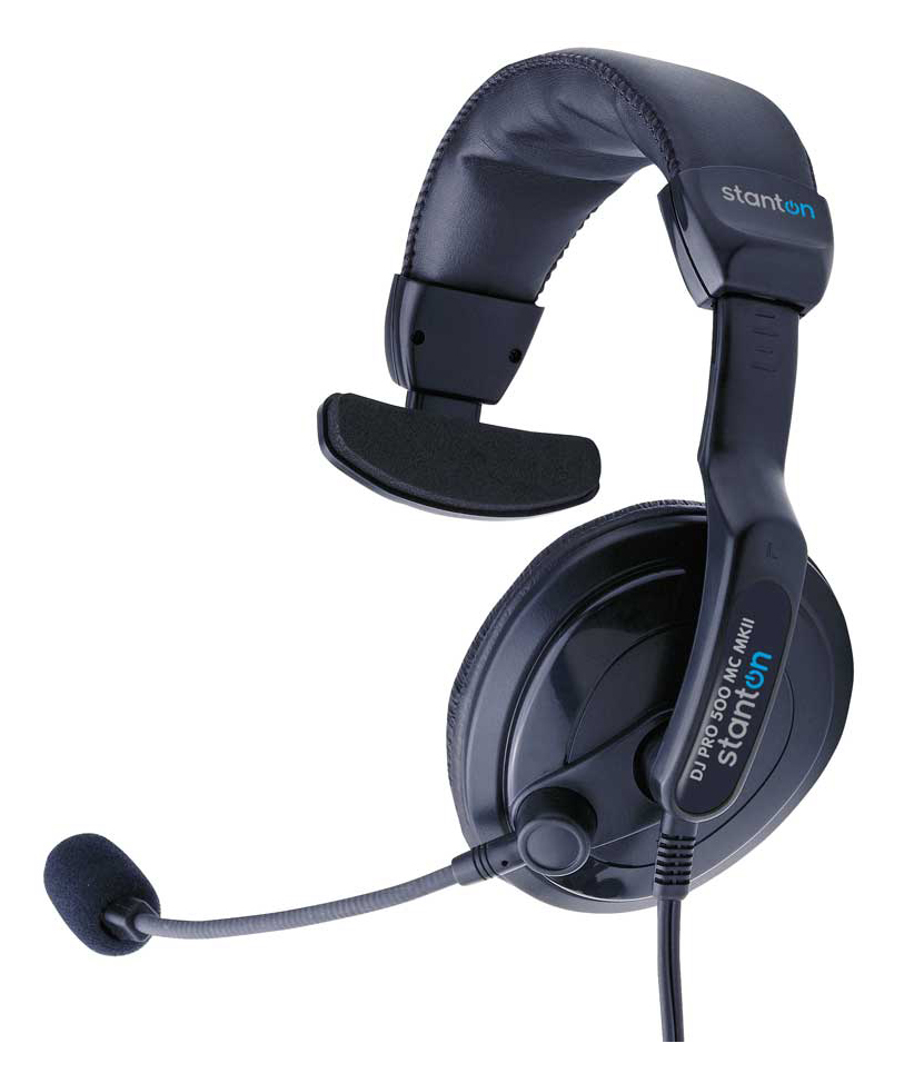 Stanton Stanton DJ Pro 500MC MKII Single-Sided Headphones with Microphone