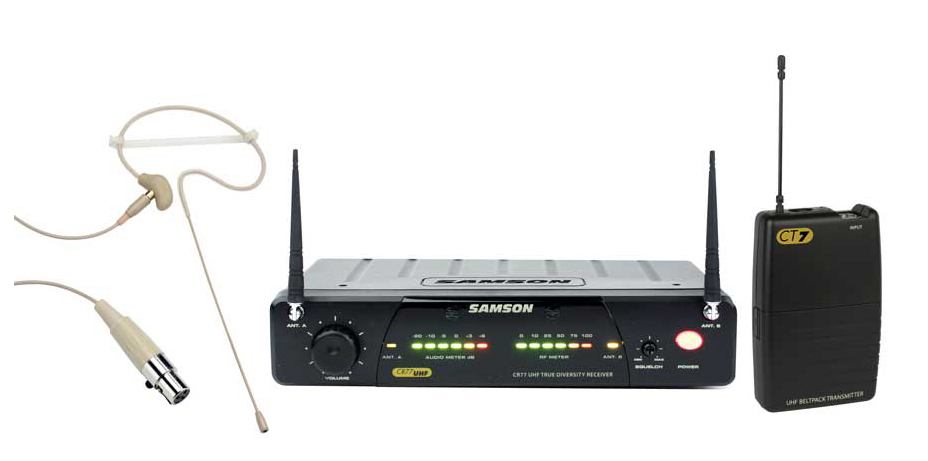 Samson Samson Concert 77 UHF Wireless System, SE10 Headset