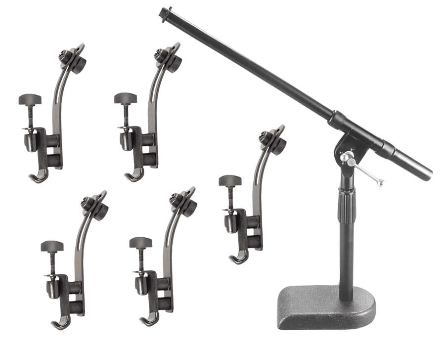 On-Stage On-Stage Drum Set Mic Stand w/Clips