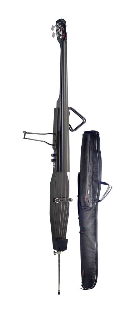 Stagg Stagg EDB 4-String Upright Electric Bass - Black