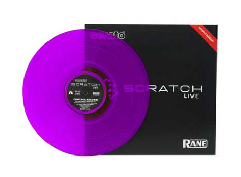 Rane Rane Serato Scratch Live Vinyl Records - Purple