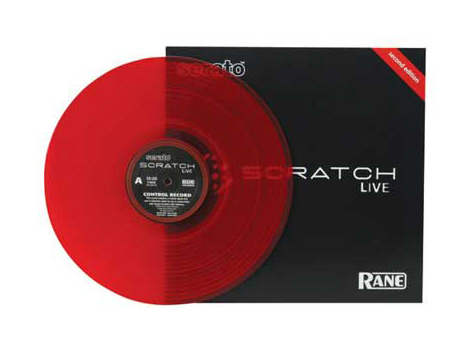 Rane Rane Serato Scratch Live Vinyl Records - Red