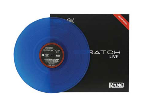 Rane Rane Serato Scratch Live Vinyl Records - Blue
