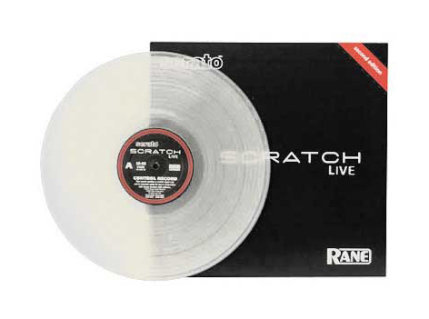 Rane Rane Serato Scratch Live Vinyl Records - Clear