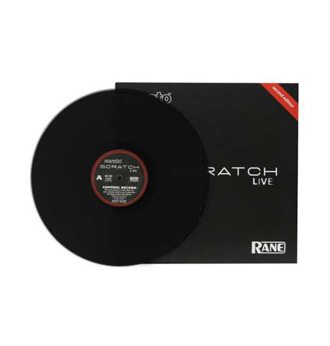 Rane Rane Serato Scratch Live Vinyl Records - Black
