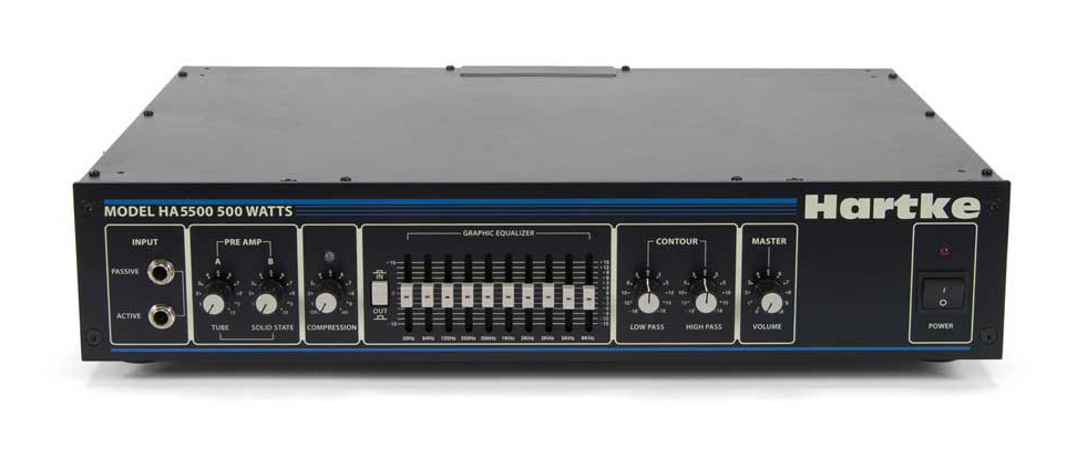 Hartke Hartke 5500C Bass Amplifier Head, 500 W