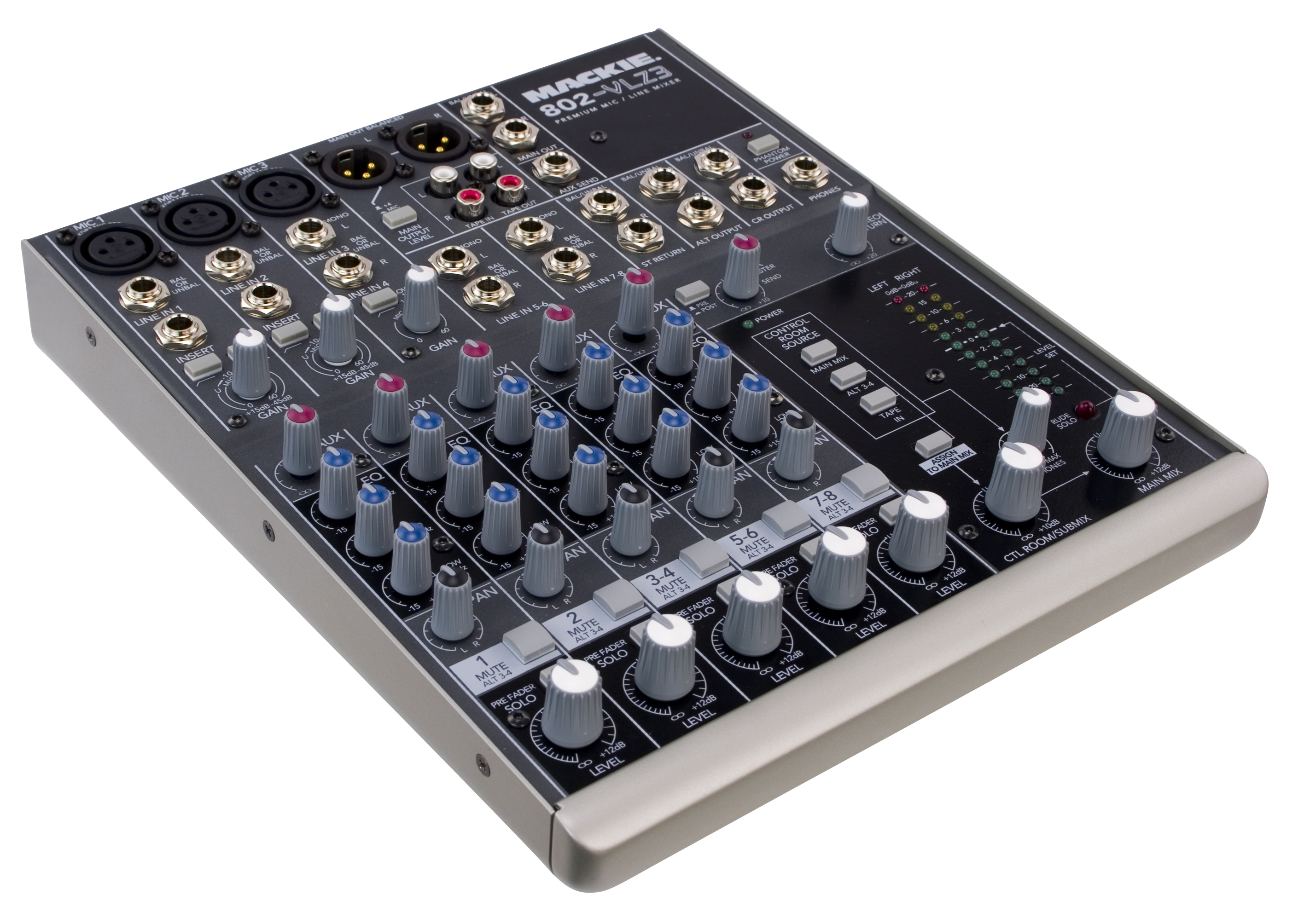 Mackie Mackie 802-VLZ3 Ultra Compact Mixer (8-Channel)