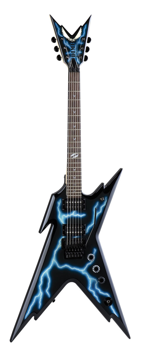 Dean Dean Razorback Floyd Rose DB Solidbody Electric Guitar with Case - Lightning
