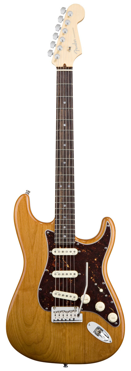 Fender Fender American Deluxe Stratocaster Electric Guitar, Rosewood - Amber