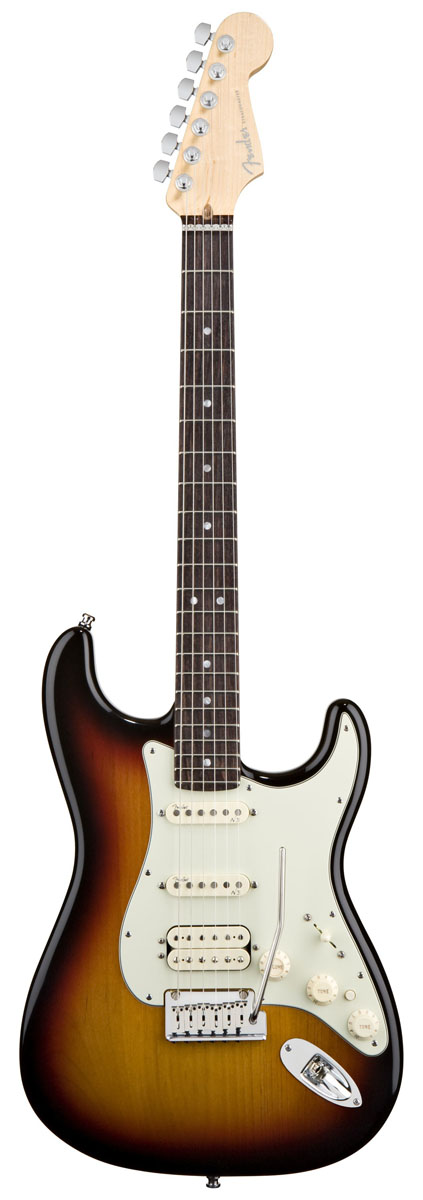 Fender Fender American Deluxe Stratocaster HSS Electric Guitar - 3-Tone Sunburst