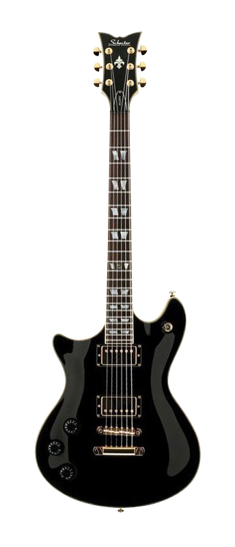 Schecter Schecter Tempest Custom Electric Guitar, Left-Handed - Gloss Black