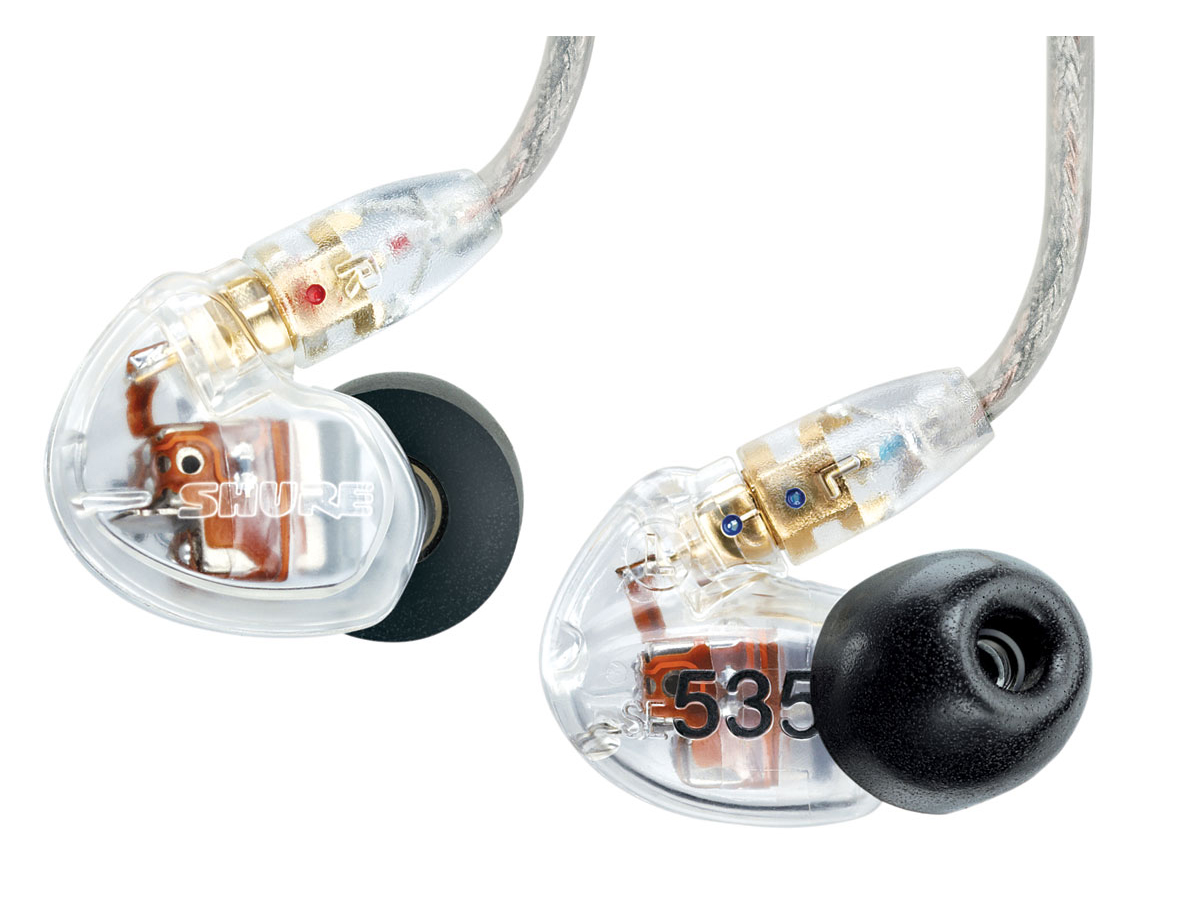 Shure Shure SE-535 Sound Isolating Earphones - Clear