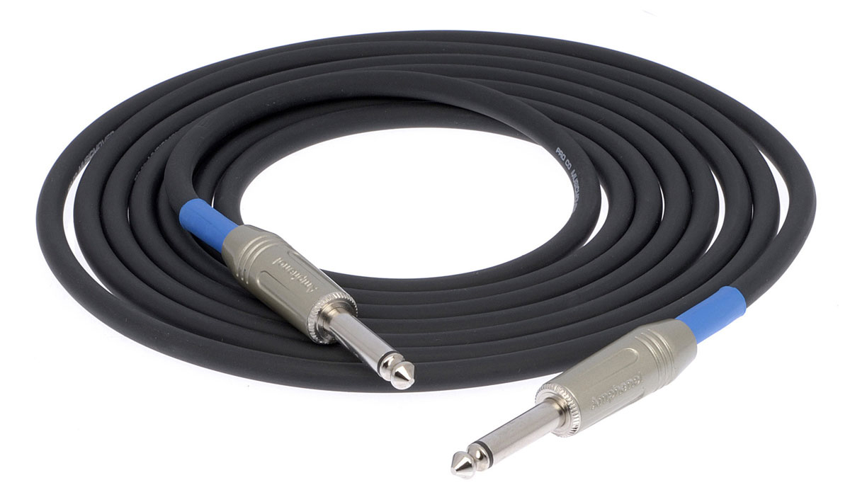 Pro Co Pro Co Excell Instrument 20-Gauge, Dual-Shielded TS Cables (18.5 Foot)
