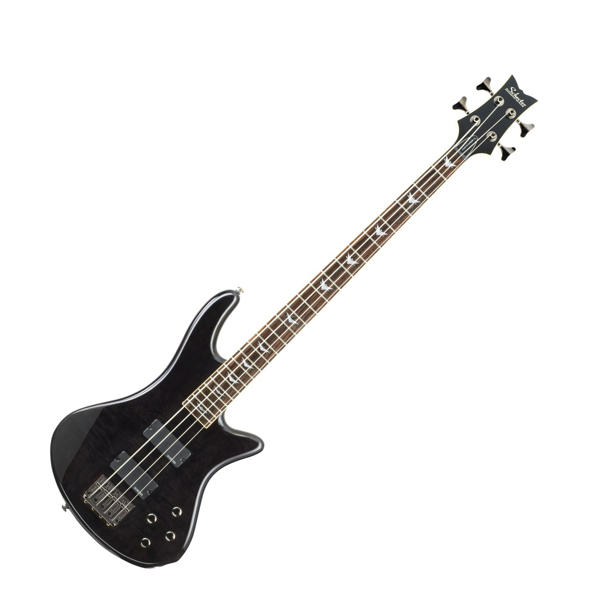 Schecter Schecter Stiletto Extreme 4 4-String Electric Bass Guitar - See Thru Black