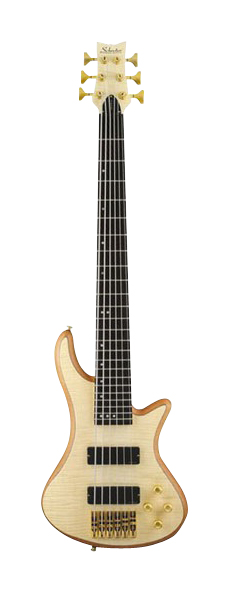 Schecter Schecter Stiletto Custom 6 Electric Bass Guitar - Natural