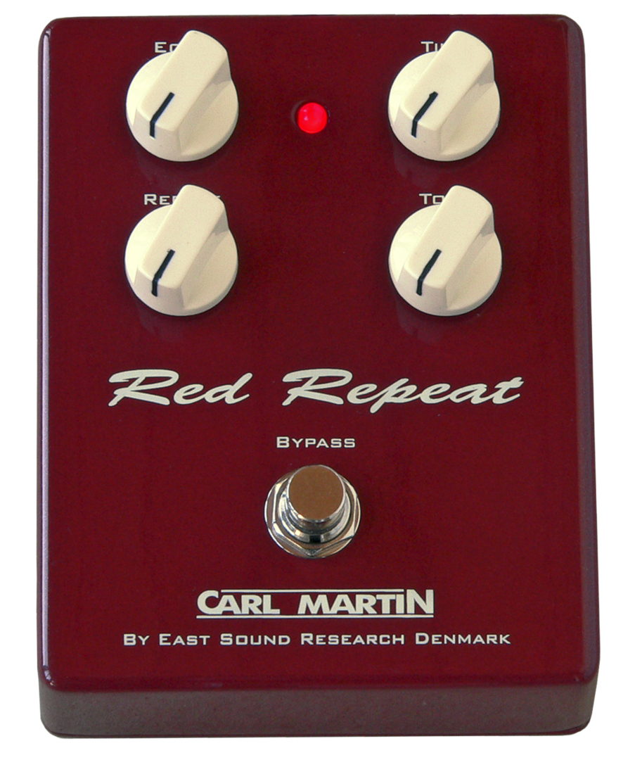 Carl Martin Carl Martin Red Repeat Echo and Delay Effect Pedal