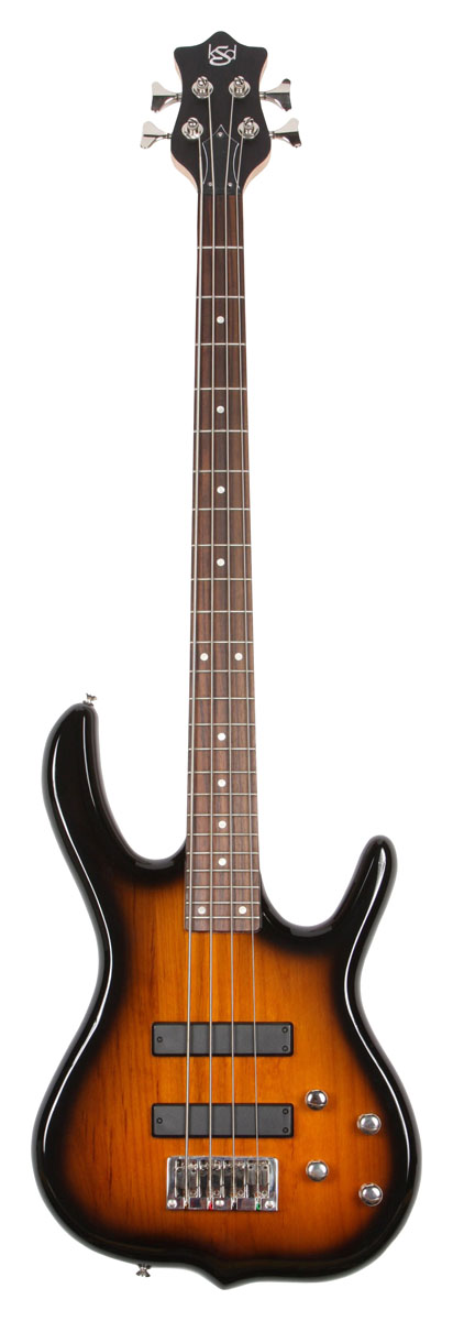 Ken Smith Design Ken Smith Design Burner Electric Bass Guitar, Standard - Vintage Sunburst