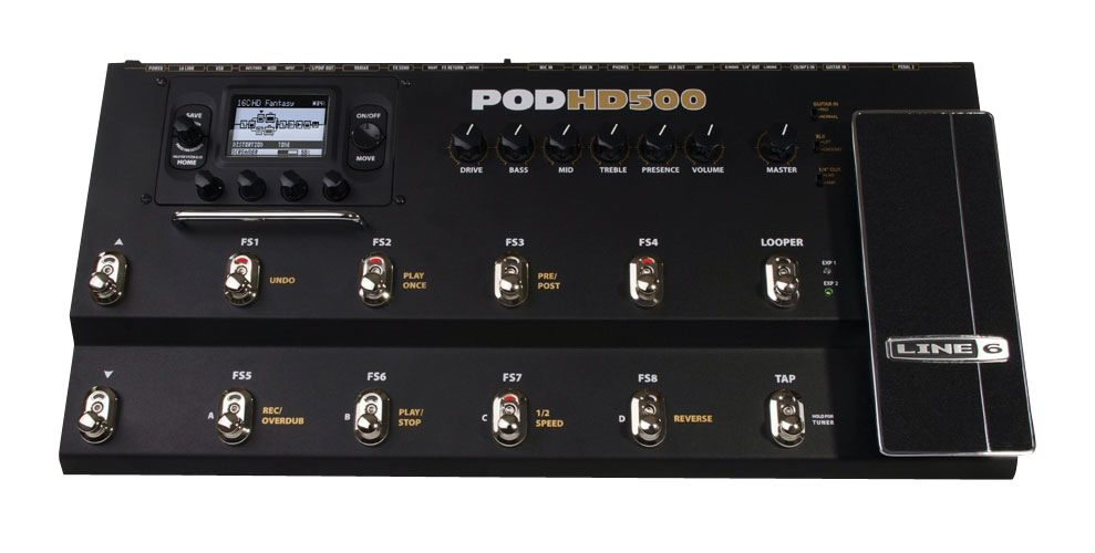 Line 6 Line 6 POD HD500 Multi-Effects Amp Modeling Pedalboard