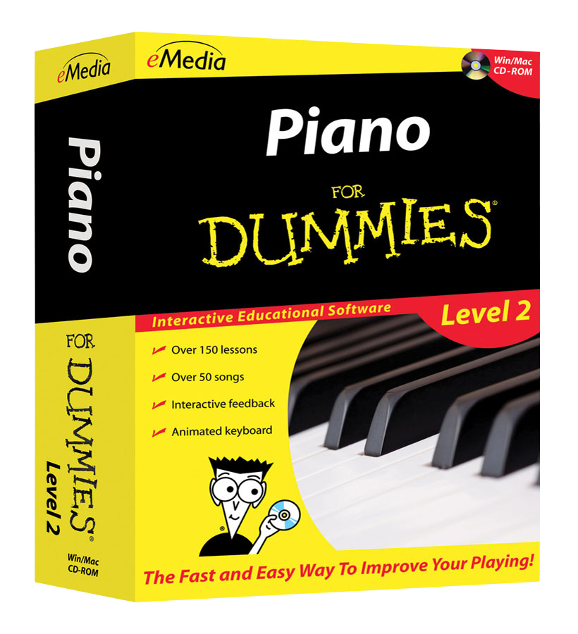 eMedia eMedia Piano for Dummies Software, Level 2