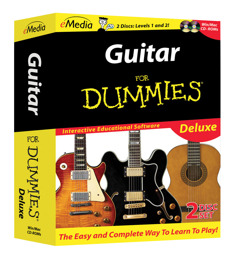 eMedia eMedia Guitar for Dummies Deluxe Software