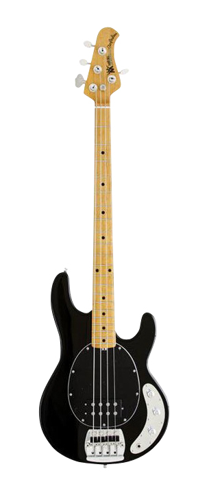 Music Man Music Man Classic StingRay Electric Bass Guitar, Maple - Black