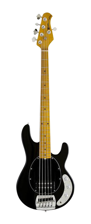 Music Man Music Man Classic StingRay Electric Bass Guitar, 5-String - Black