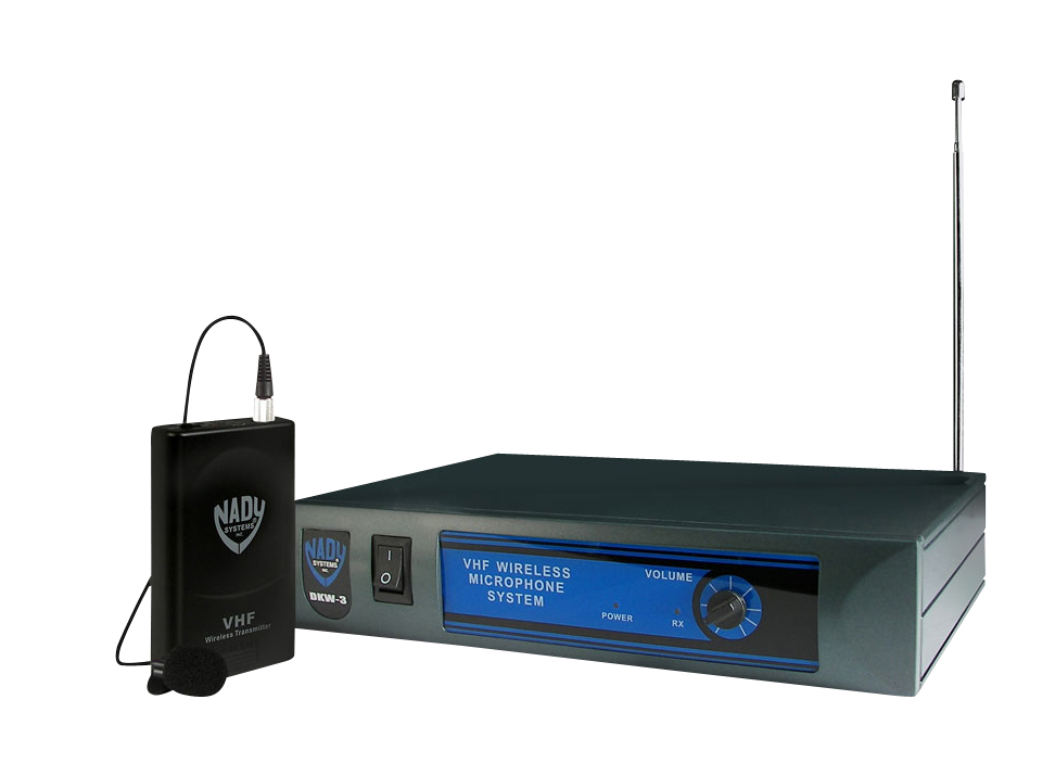 Nady Nady DKW3 LT VHF Lavalier Wireless Omnidirectional System