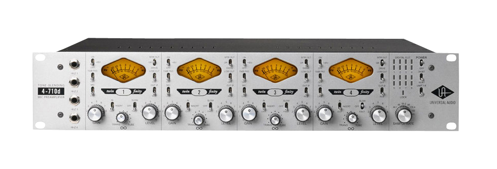 Universal Audio Universal Audio 4-710D Microphone Preamp (4-Channel)