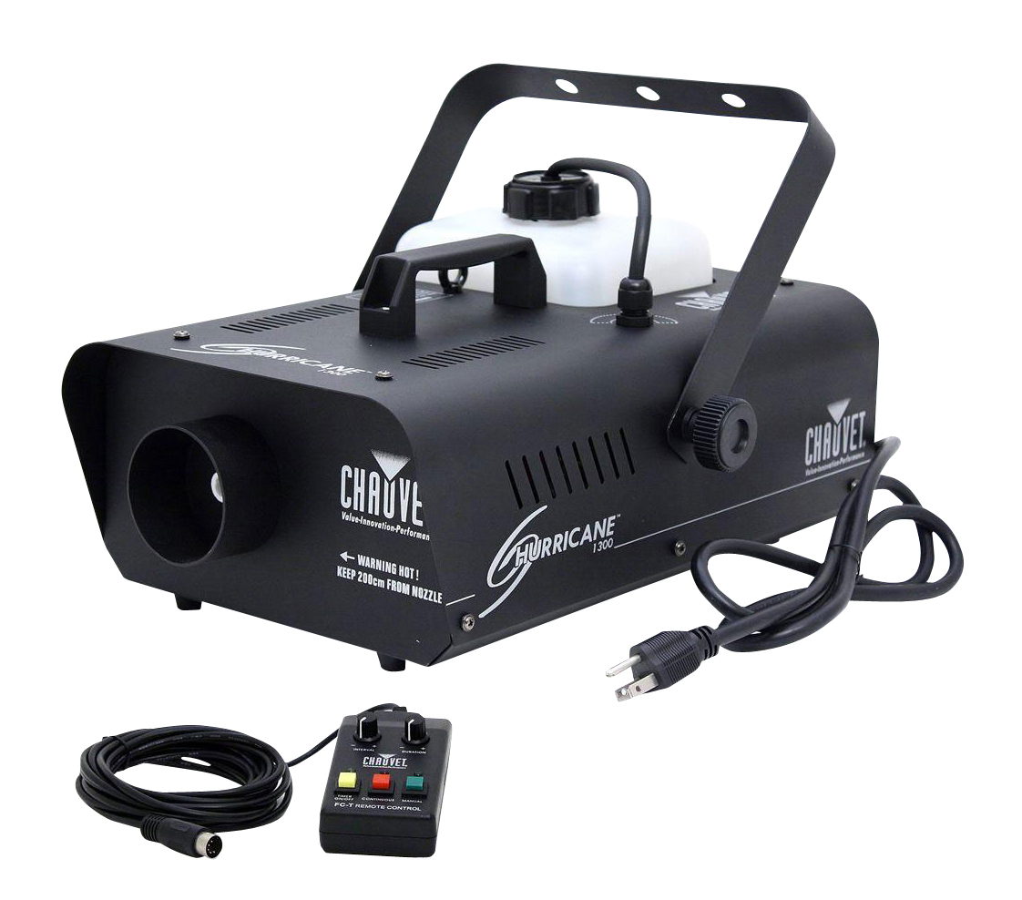 Chauvet Chauvet H1300 Hurricane Fog Machine with Remote Footswitch